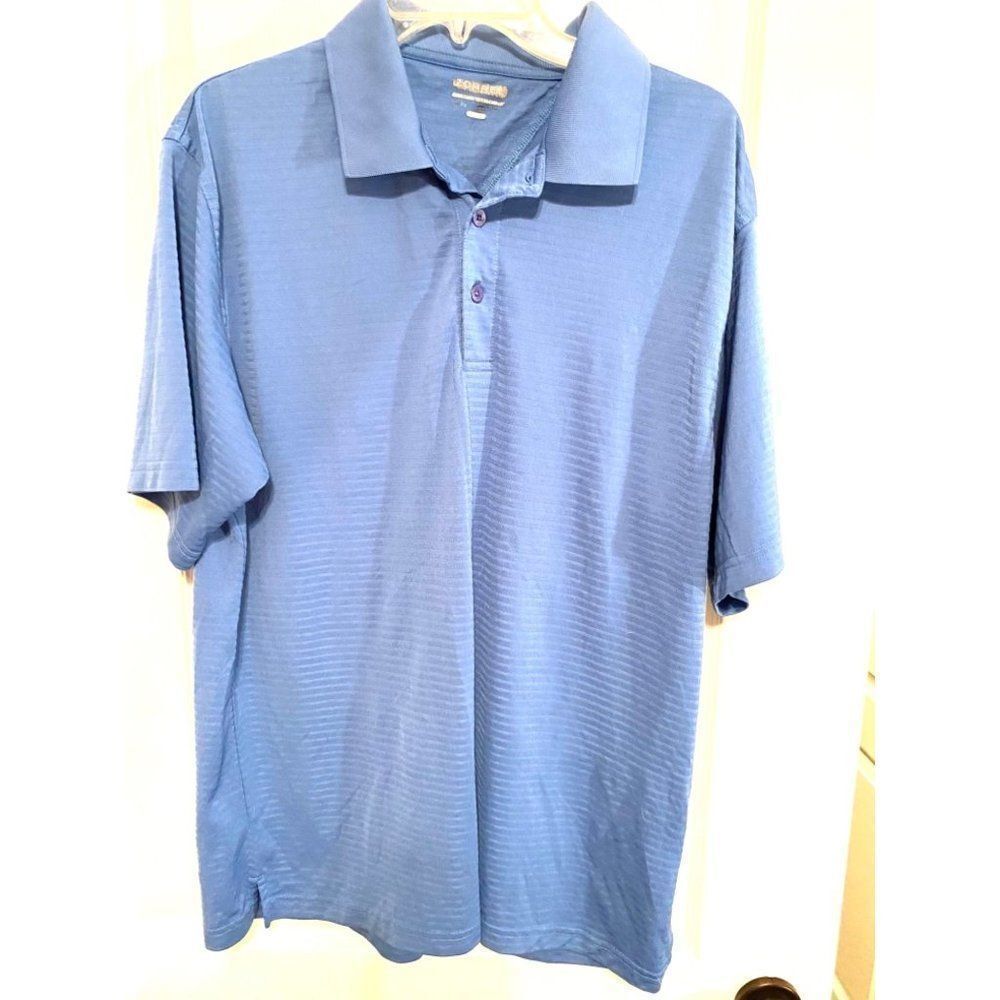 Zorell Men’s Blue Short Sleeve‎ Golf Polo Size XL